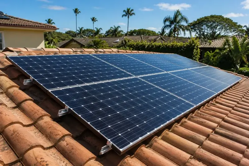 Installation de panneaux solaires à Saint-Aubin-de-Blaye